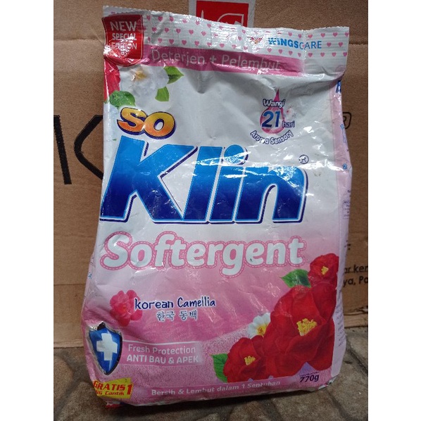 Soklin Softergent Detergent Bubuk 770gr