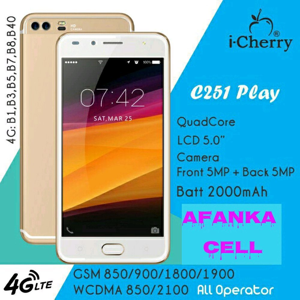 ICHERRY C251 PLAY. 4G LTE