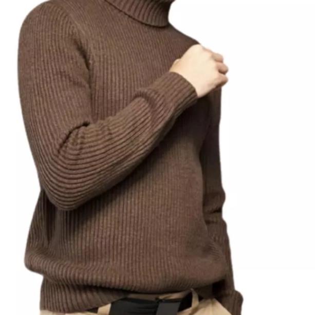 ➪ UK XL XXL SWEATER TURTLENECK PRIA/SWEATER RAJUT/SWEATER RAJUT MODEL TURTLENECK/BAJU LEHER PANJANG/