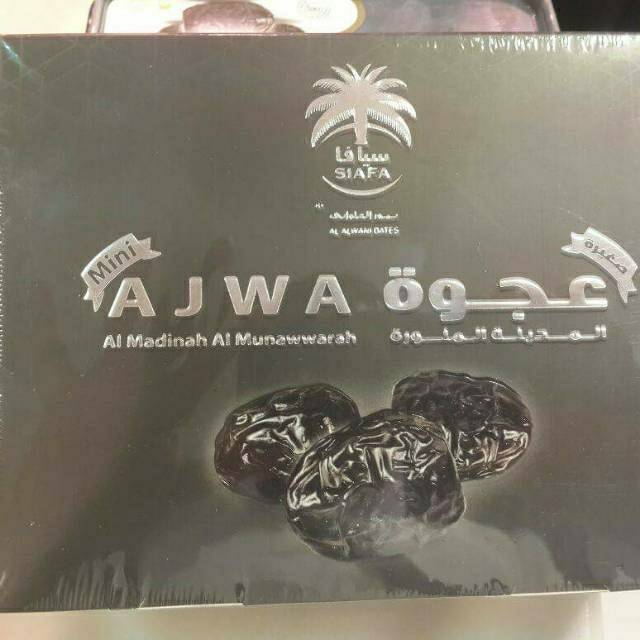 Kurma Ajwa 1 KG / Kurma Ajwa Mini Siafa Al Alwani 1KG