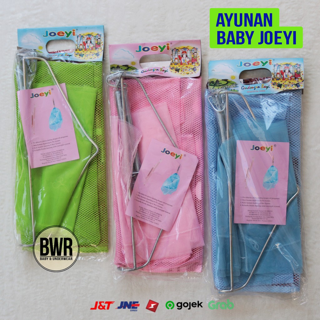 Ayunan JOEYI Bayi Baby Joy | Ayunan Pegas Perlengkapan Tidur Bayi - Bwr