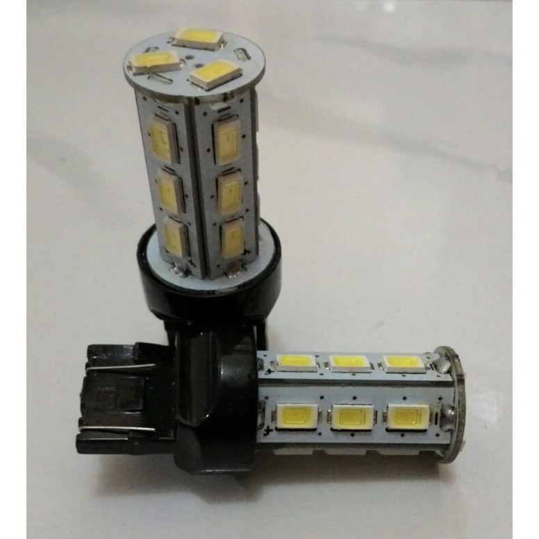 Lampu Led REM 18 Titik Kedip Strobo Putih (Tancep T20)