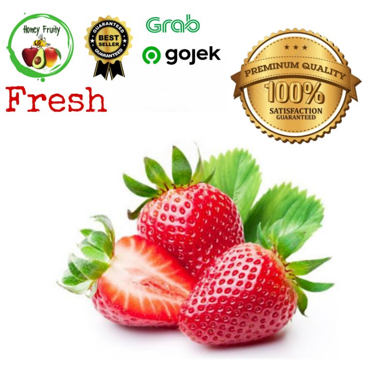 

Strawberry /1 Pack/ Khusus GoSend-Grabexpres