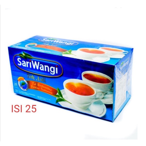 TEH SARI WANGI CELUP ISI 25 CELUP