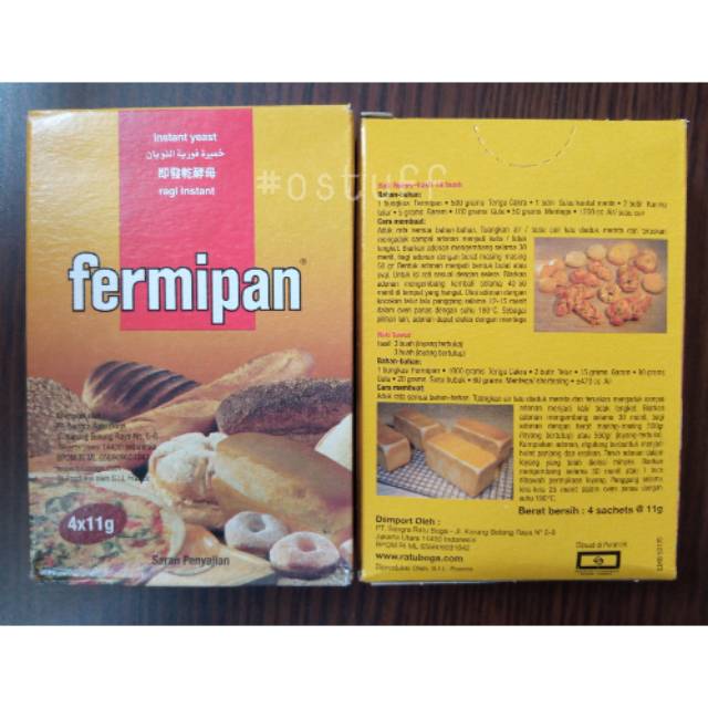 

FERMIPAN 4X11GR SACHET - TEPUNG RAGI INSTANT