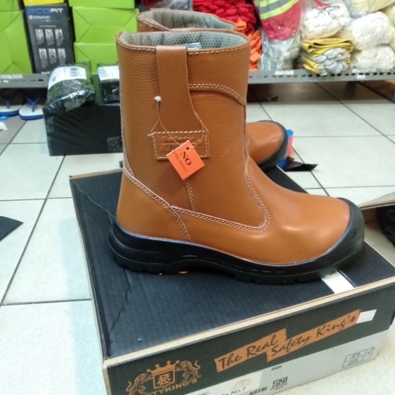 Sepatu Safety Kings KWD 805 Cx / Sepatu King KWD 205CX Kulit Asli Original