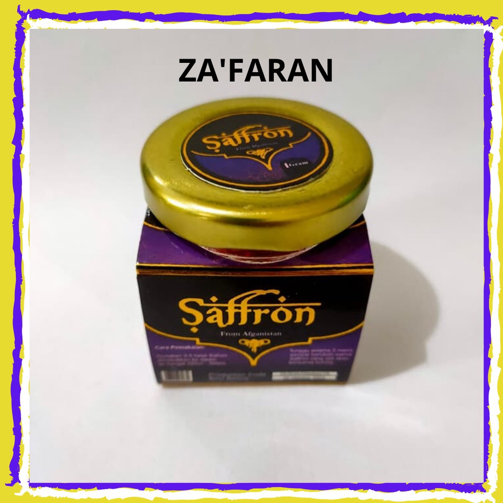

ZAFARAN ASLI Saffron Original / Safron Super 1gr