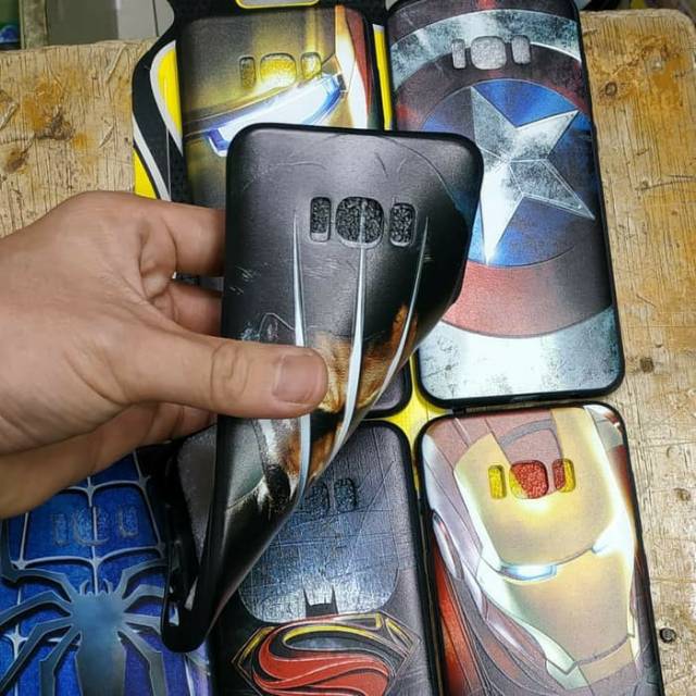 softcase Samsung S8 plus S8+ motif gambar bahan karet S8 plus S8+