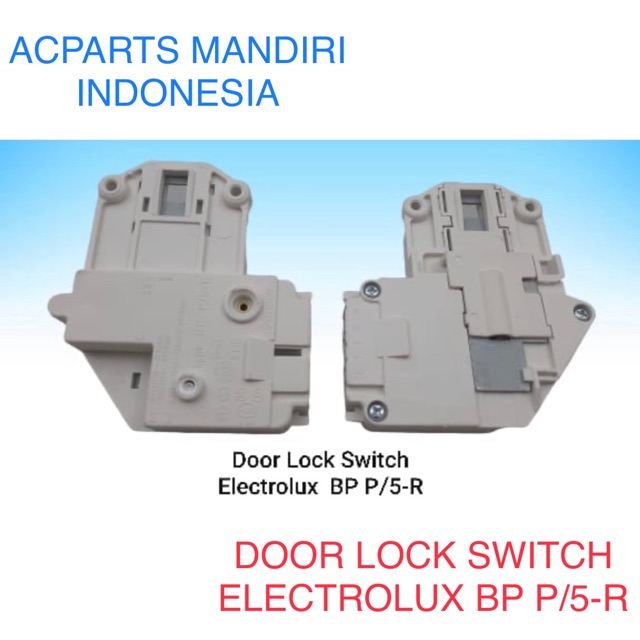 Door lock switch pintu mesin cuci Electrolux front loading EWF1073 EWF1082 EWF1092 EWF1495