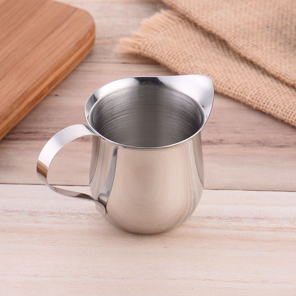 COD Gelas Pitcher Kopi Espresso 90ml Untuk Latte Art Milk Jug Bahan Stainless Steel