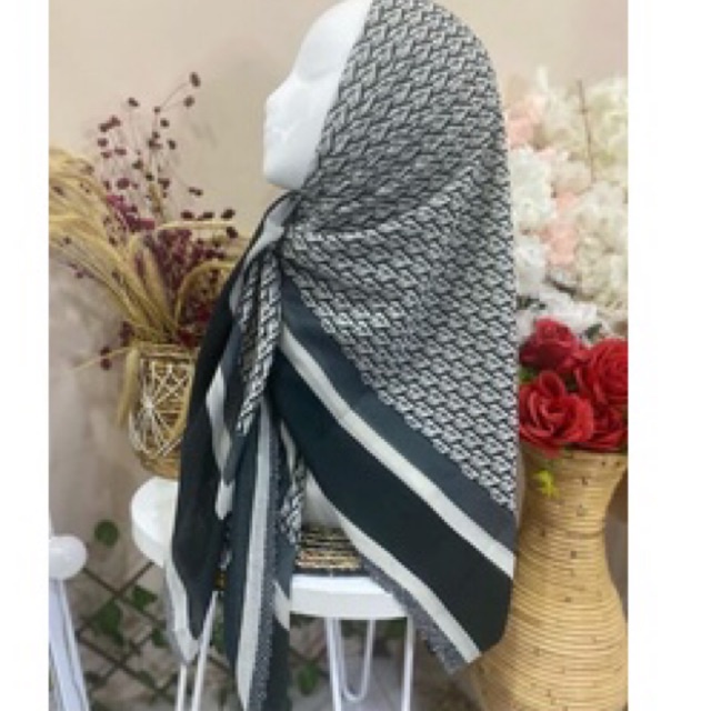 10 pcs Voal Motif Segiempat