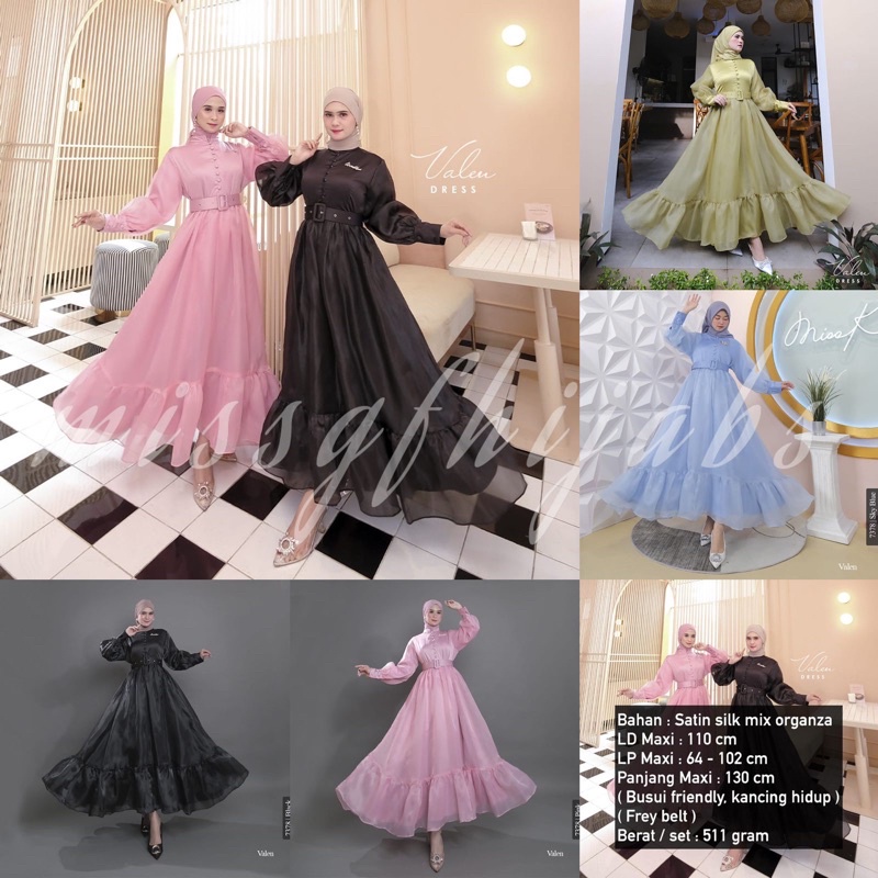 YOSHI23 ll Valen dress by MissKamiHijab Ori
