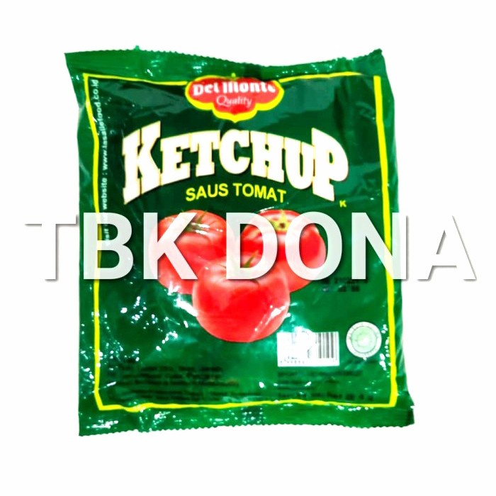 

delmonte ketchup saus tomat sachet murah (24 sachet x 9 gr) tokomaju1625