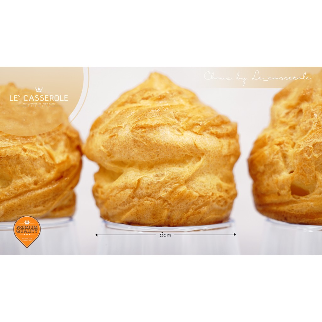 

Kue Soes/Choux/Cream Puff/Kue Sus/Profiterole - Regular Size