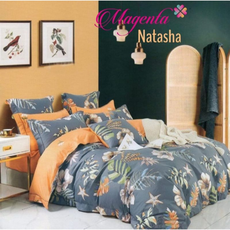 Kain Sprei Meteran Natasha Magenta