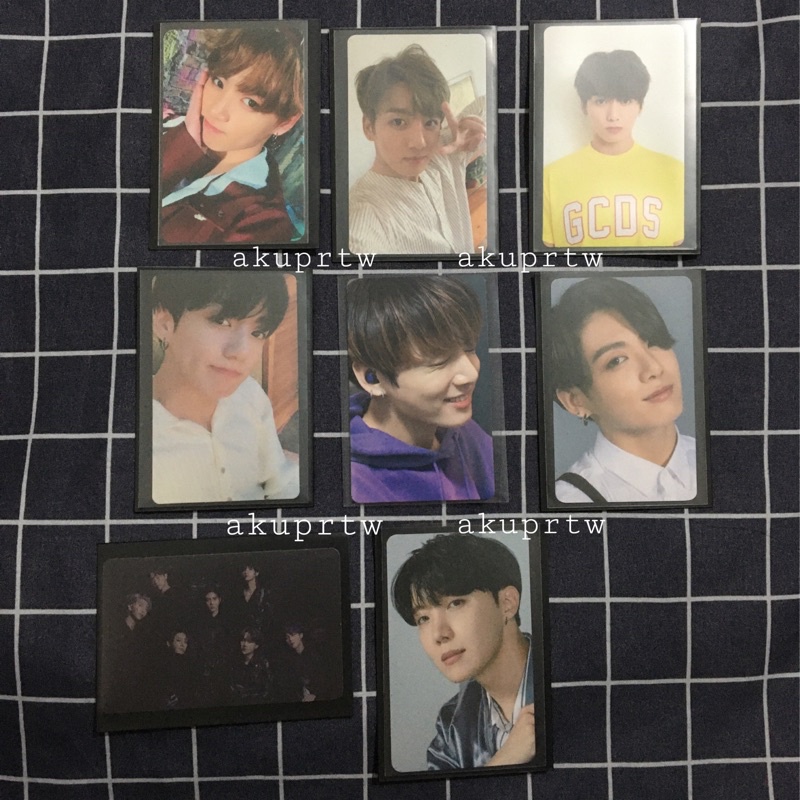 [BTS] Photocard PC Jungkook Group Samsung Buds