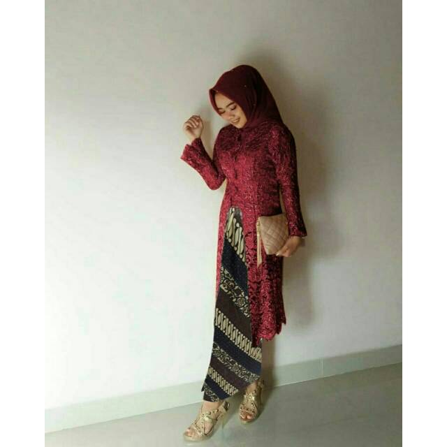 KEBAYA BURKAT ORGANZA-KEBAYA WISUDA-KEBAYA MODREN-ORGANZA-BURKAT