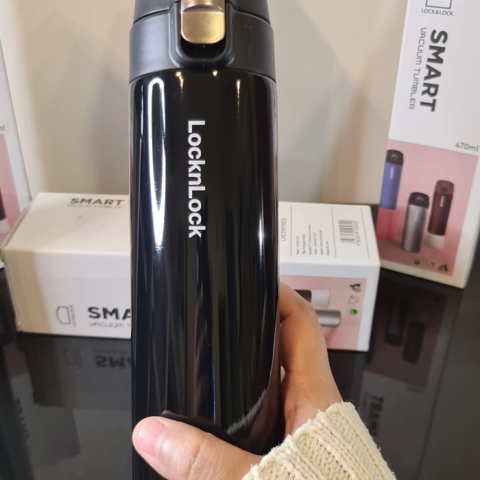 Termos Mini SMART VACUUM TUMBLER LOCK N LOCK 470 ML100%  bahan awet S1A1 multifungsi panas/dingin ta