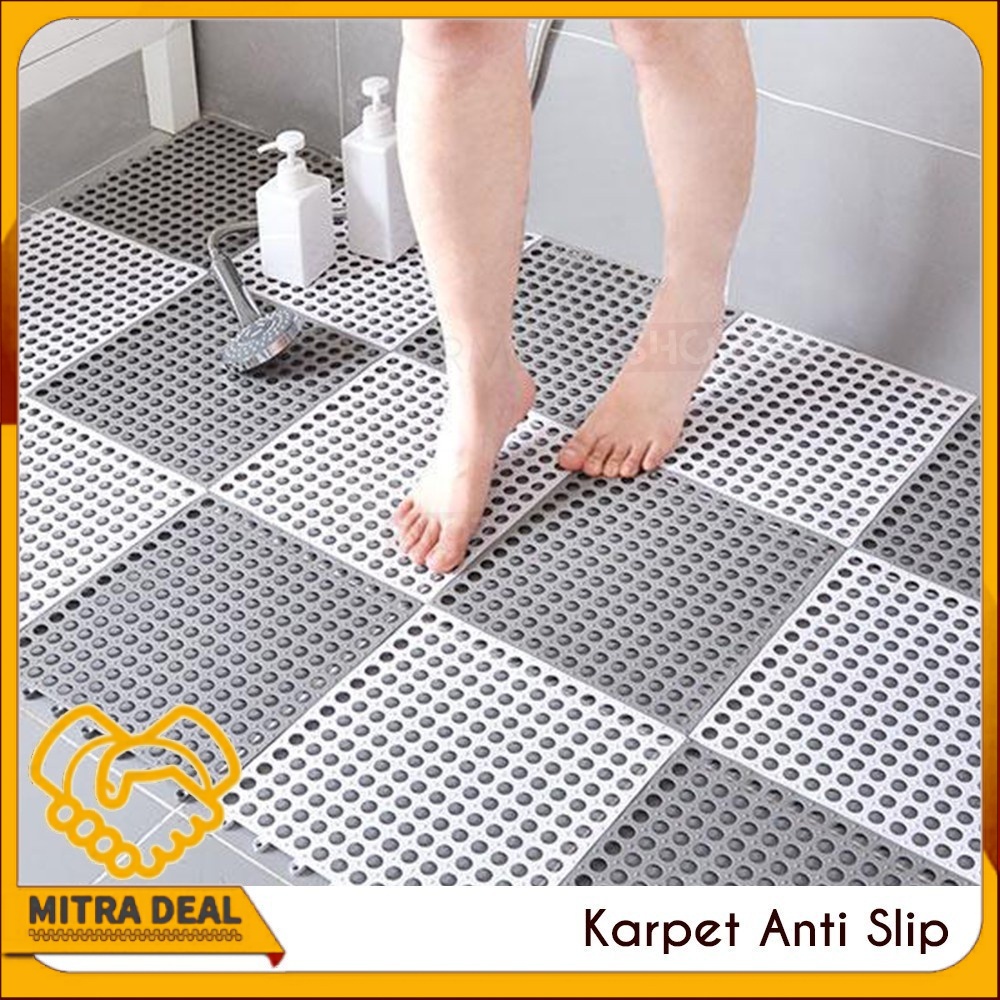 [COD] Karpet Kamar Mandi Anti Slip Keset Dapur Toilet Bathroom Mat Anti Licin