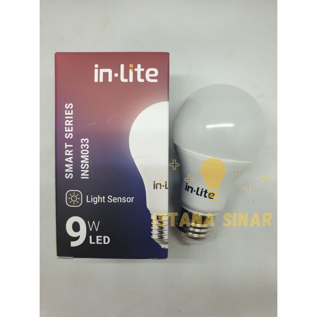 LAMPU LED SENSOR CAHAYA INLITE 9 Watt 20 Watt 30 Watt 9wt 20 wt 30 wt