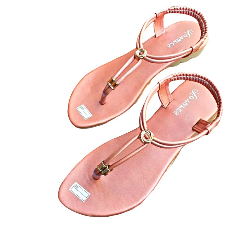 Wr SANDAL WANITA JEPIT KERUT BELAKANG PREMIUM SHOES