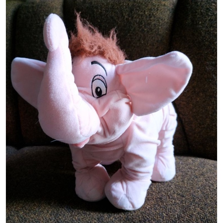 boneka gajah disney hathi pink muda lucu original