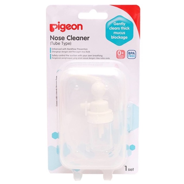 Pigeon Nose Cleaner Tube Type / Penghisap Ingus Bayi &amp; Anak (SELANG)