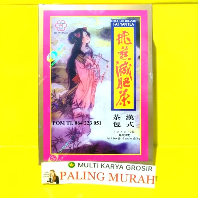 Jual Feiyan Health Tea / Fat Yan Tea / Teh Pelangsing / Teh Dewi SALIM ...