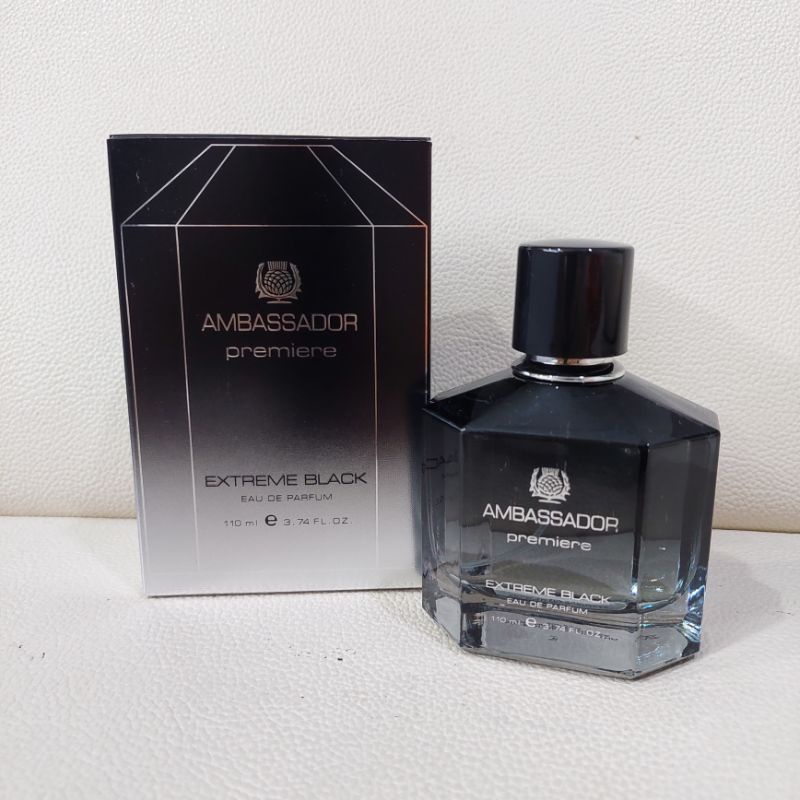 ORIGINAL BPOM AMBASSADOR PREMIERE PARFUM PRIA TAHAN LAMA PARFUM AMBASSADOR PREMIERE EXTREME BLACK 11