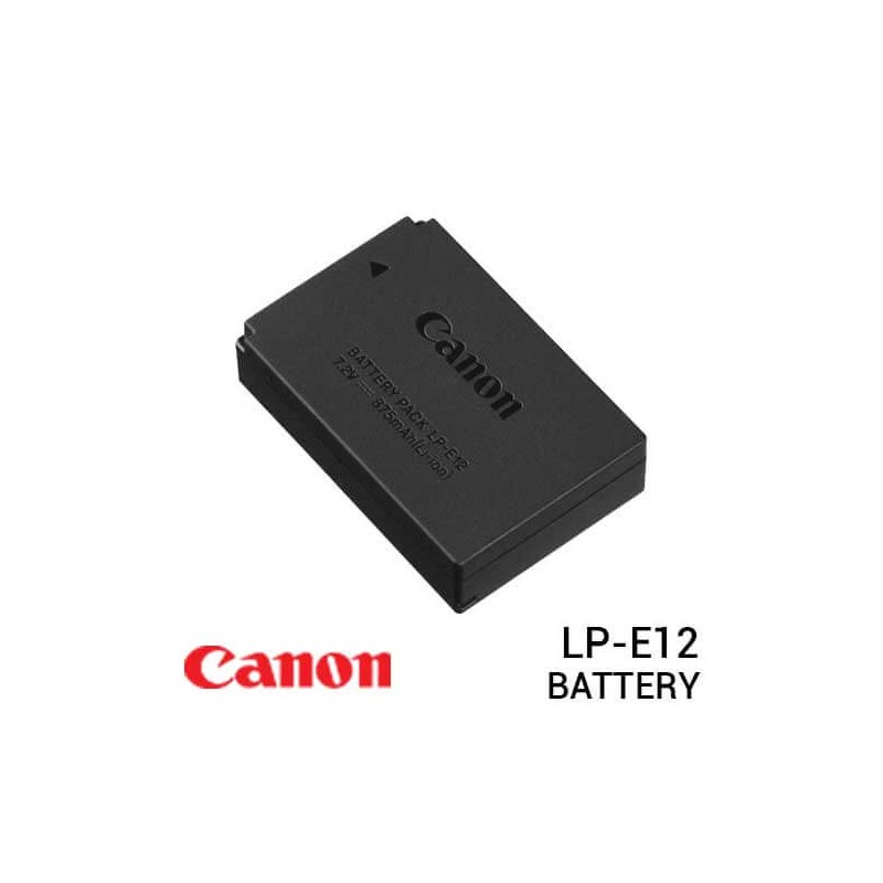 Canon LP-E12 / LPE12 For EOS M / Battery Canon LP-E12 Original