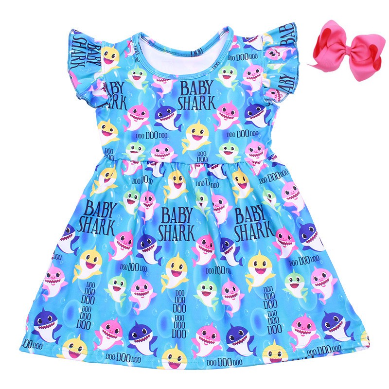 baby shark girl clothes