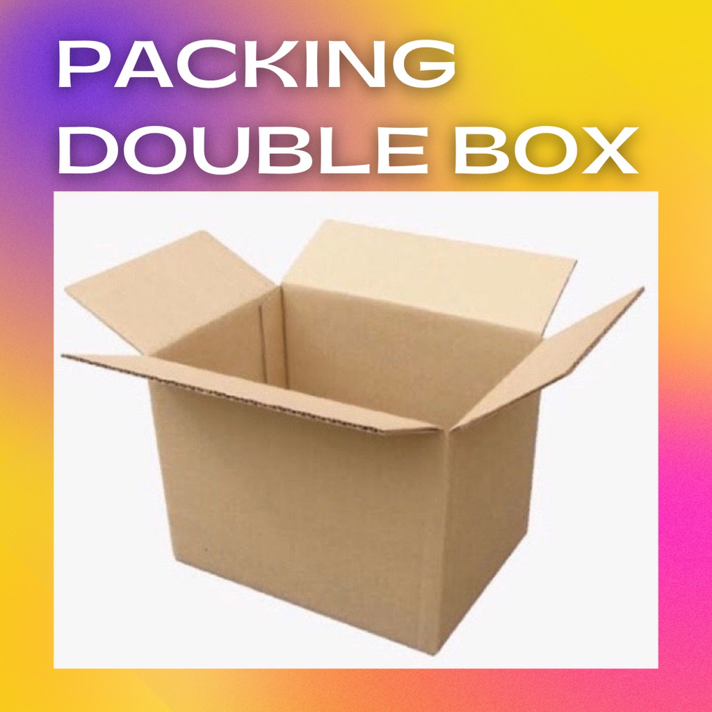 

DOUBLE BOX KARDUS [PACKING TAMBAHAN]