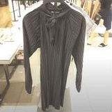 ZARA ORI 100% READY Midi Dress Hitam Black Polos SALE PUTIH