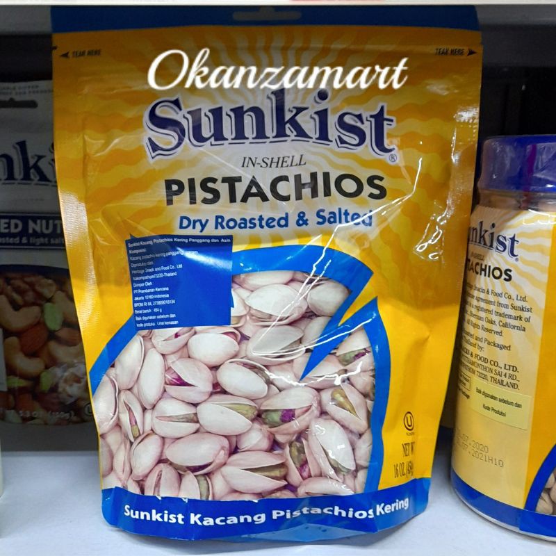 

Sunkist Dry Roasted Pistachios 150gr