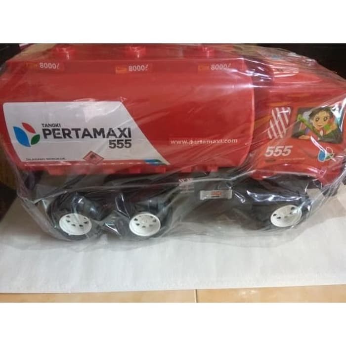 SG TOYS TP555 Mainan Mobil Dorong Truk Tangki BBM Pertamina Pertamaxi JUMBO (KHUSUS GOSEND )