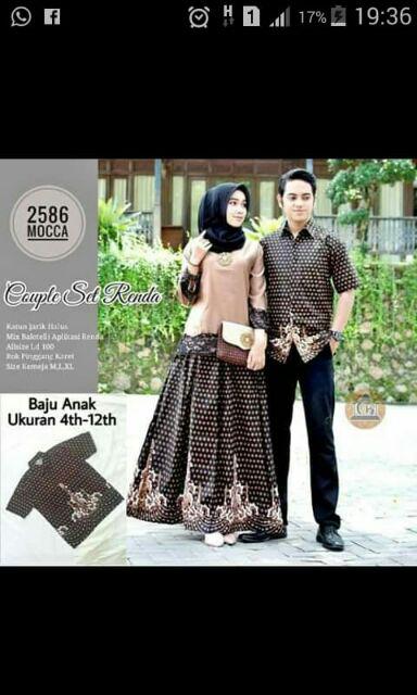 Couple Set Renda 2586 Garansi Hatga Termurah