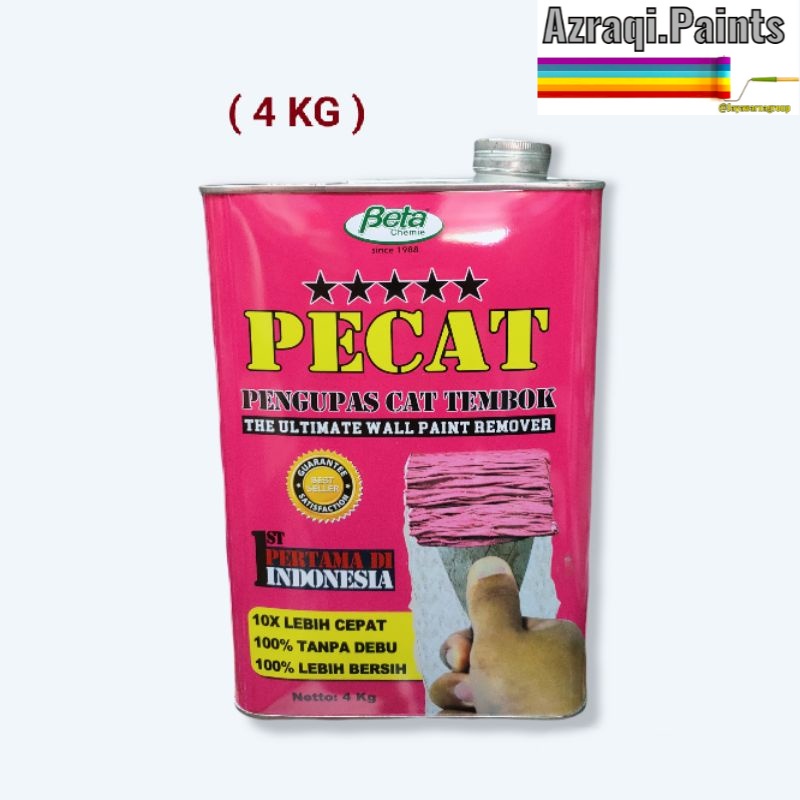 PERONTOK CAT TEMBOK PECAT ( 4 KG ) - PAINT REMOVER CAT TEMBOK