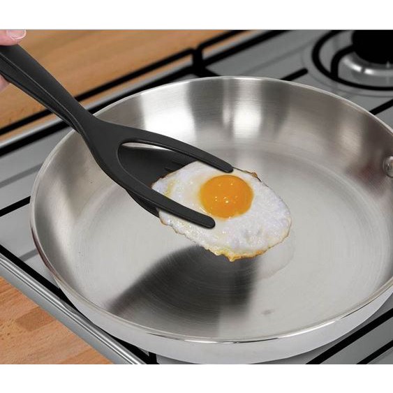 Spatula Telur Pancake 2 in 1 egg Spatula nylon Tahan Panas