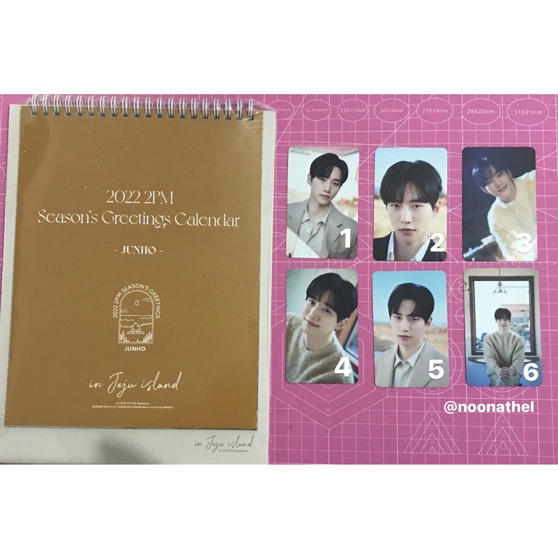 

Season greetings 2022 Junho JunK 2PM