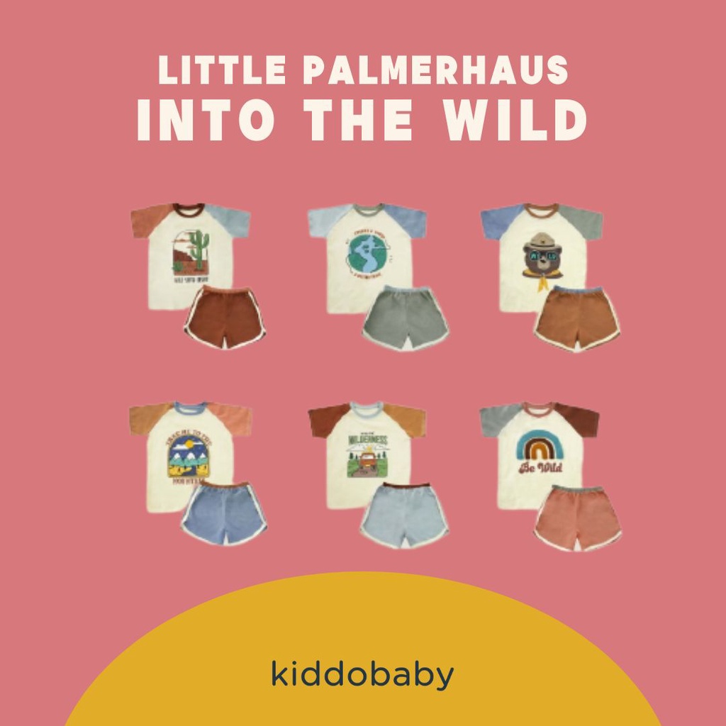 Little Palmerhaus Into The Wild | Setelan Anak