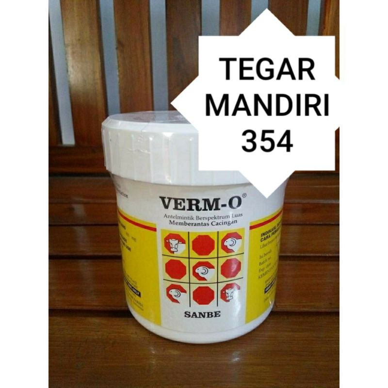 Obat cacing sapi verm o / obat cacing bolus sanbe VERM O / VERM O SANBE / obat cacing kuda verm o sa