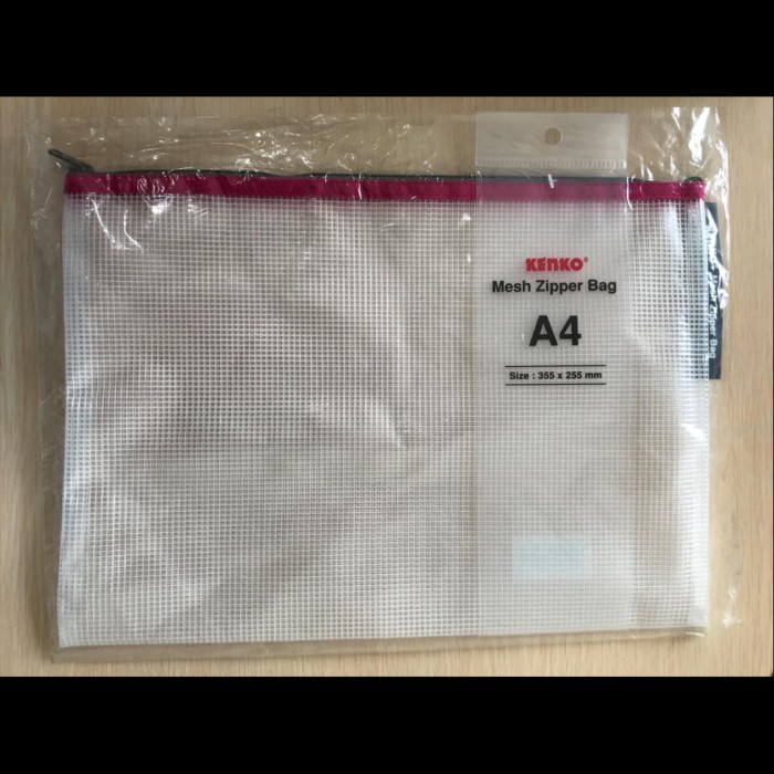 

Update Kenko Mesh Zipper Bag A4 Berkualitas