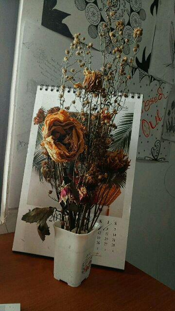 Pot Plastik Shabby Vas Plastik