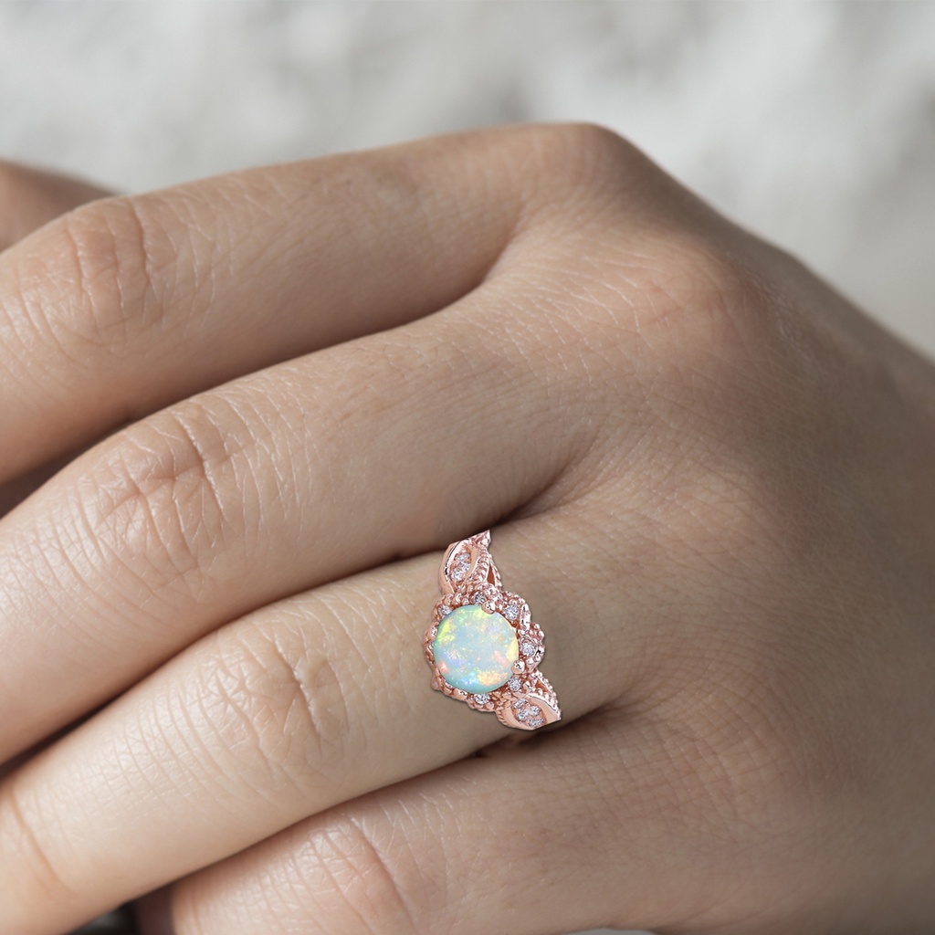 Hu Hu Hu Hu Hu Alat Bantu Pasang Kacamata♡ Cincin Pernikahan Gaya Vintage Aksen Berlian Imitasi Untuk Hadiah Ulang Tahun