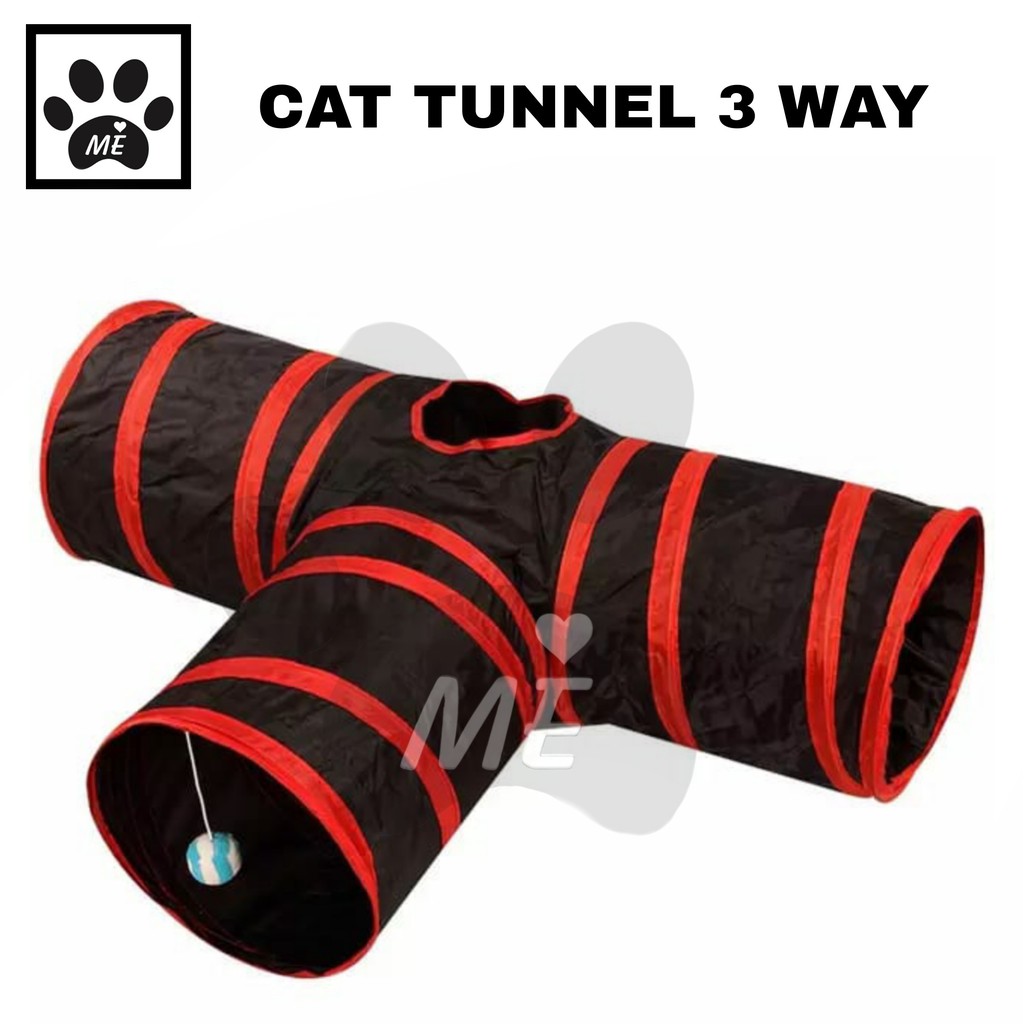 Mainan Kucing &quot;CAT TUNNEL 3 WAY&quot; Terowongan Portable Cat Toys