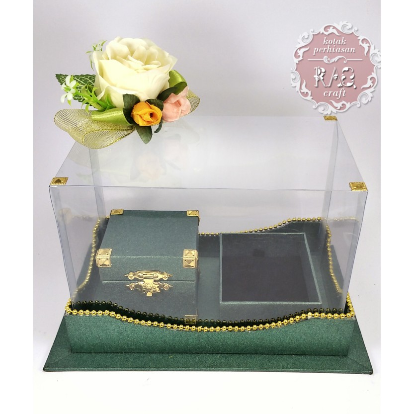 KOTAK PERHIASAN CINCIN & KALUNG SESERAHAN