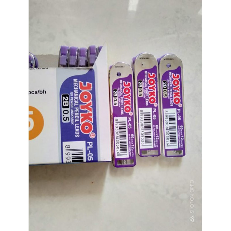 

isi pensil mekanik 2B JOYKO 0,5