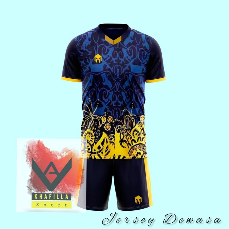 JERSEY COD OLAHRAGA DEWASA SEPAK BOLA FUTSAL 2023