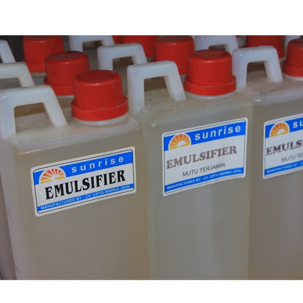 

Emulsifier 1 Liter Pengental Tinta Cat Sablon Water Based Basis Air