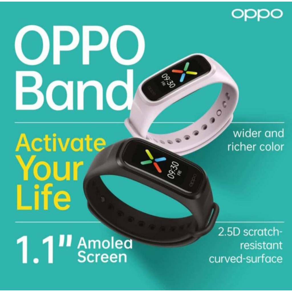 OPPO BAND WATERPROOF GARANSI RESMI OPPO